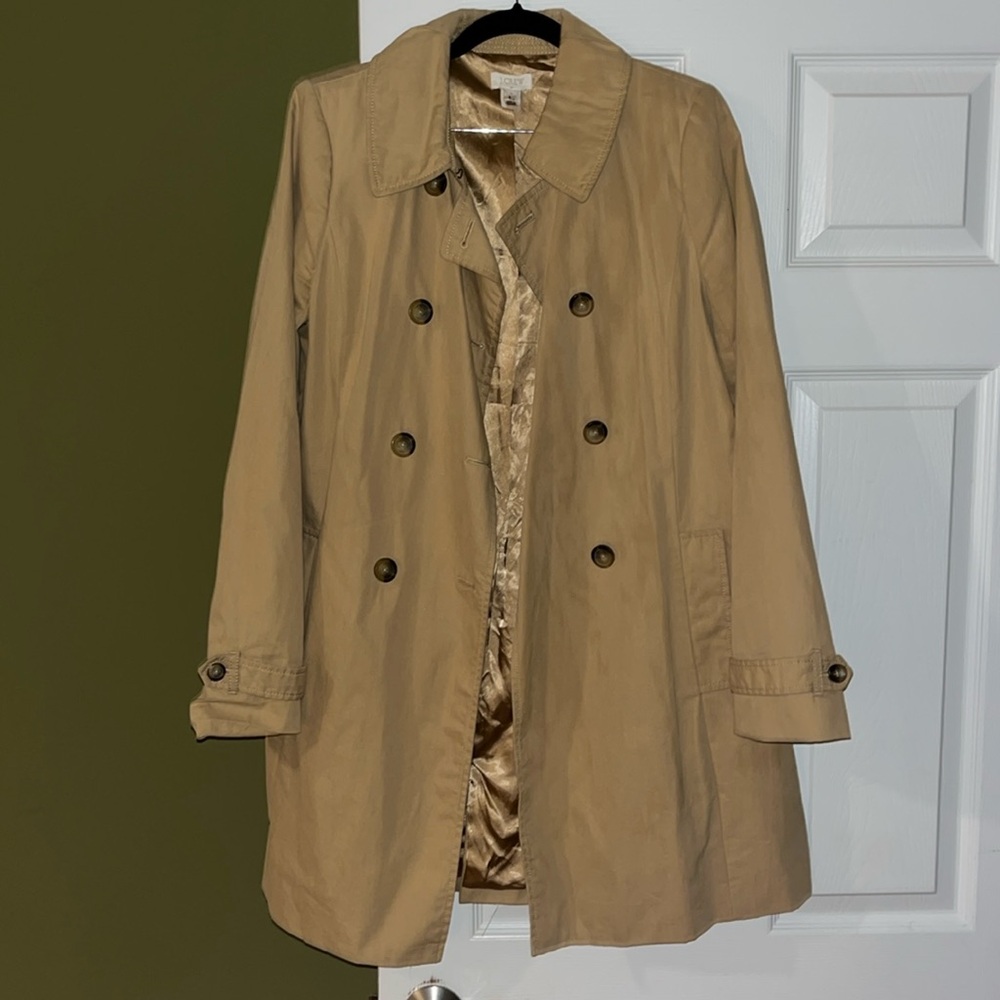 J Crew size 10 classic trench